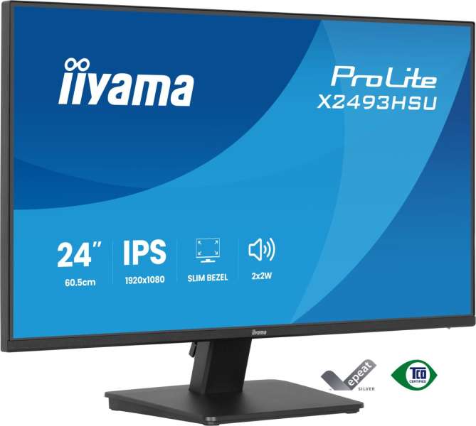 iiyama 23,8" ProLite X2493HSU-B1 IPS LED