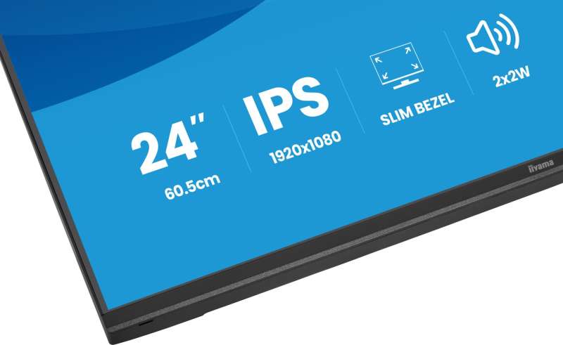 iiyama 23,8" ProLite X2497HSU-B1 IPS LED