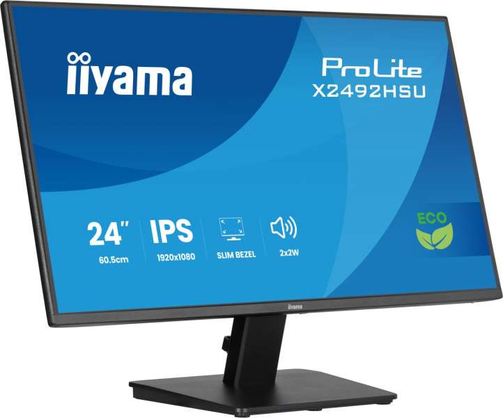 iiyama 24" ProLite X2492HSU-B1 IPS LED