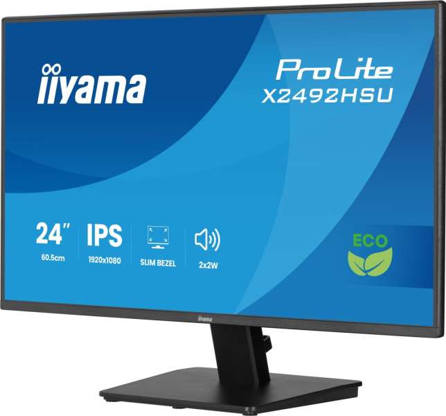iiyama 24" ProLite X2492HSU-B1 IPS LED