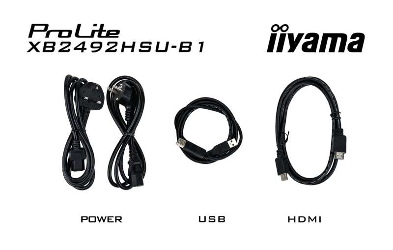 iiyama 24" ProLite XB2492HSU-B1 IPS LED