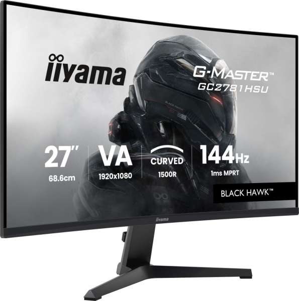 iiyama 27" G-Master GC2781HSU-B1 IPS LED Curved