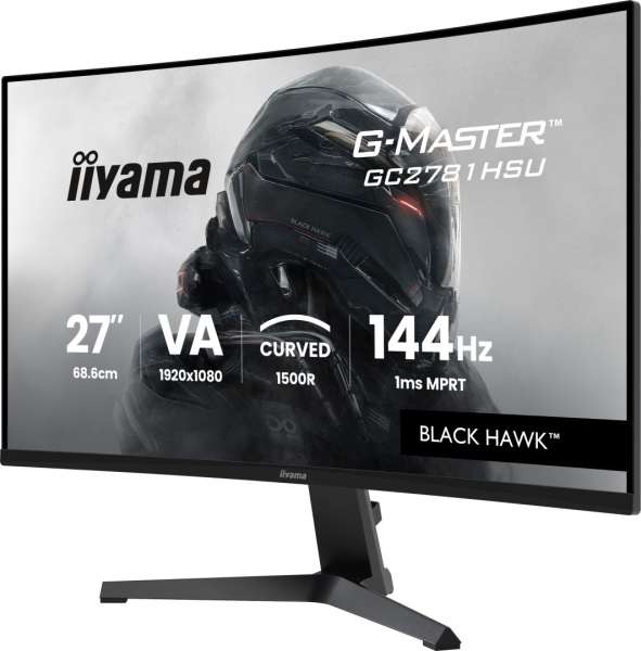 iiyama 27" G-Master GC2781HSU-B1 IPS LED Curved