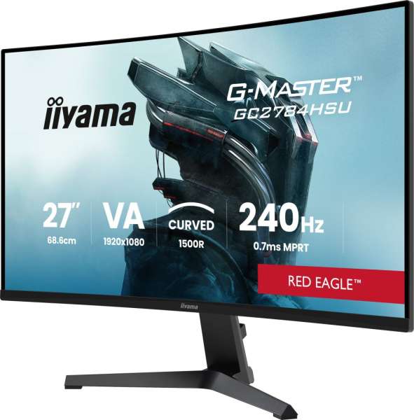 iiyama 27" G-Master GC2784HSU-B1 IPS LED Curved