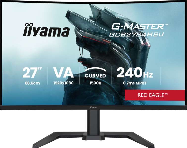 iiyama 27" G-Master GCB2784HSU-B1 IPS LED Curved