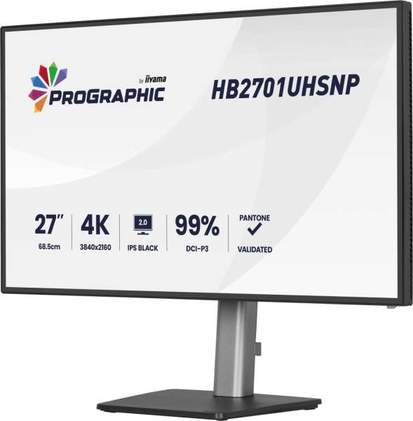 iiyama 27" HB2701UHSNP-B1 IPS LED