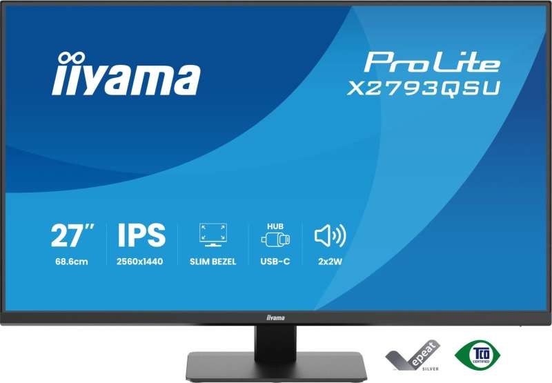 iiyama 27" ProLite X2793QSU-B1 IPS LED