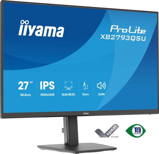 iiyama 27" ProLite XB2793QSU-B1 IPS LED