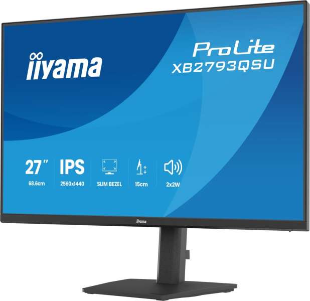 iiyama 27" ProLite XB2793QSU-B1 IPS LED