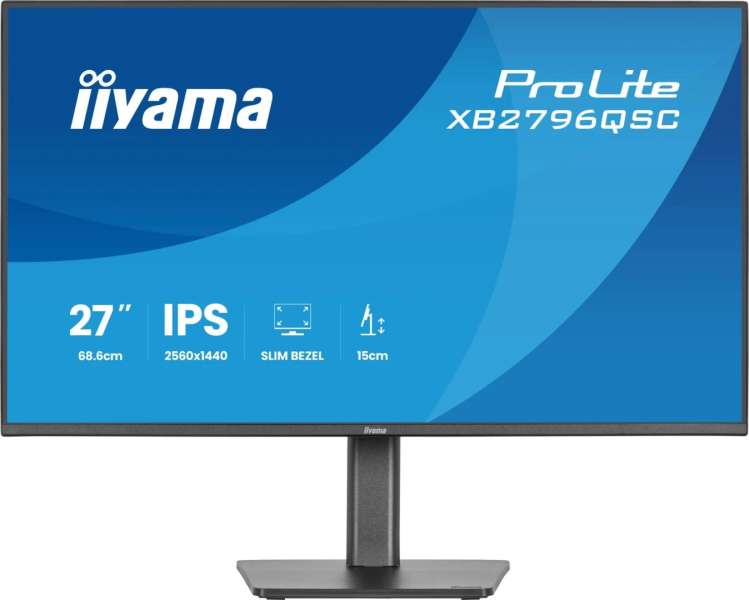 iiyama 27" ProLite XB2796QSC-B1 IPS LED