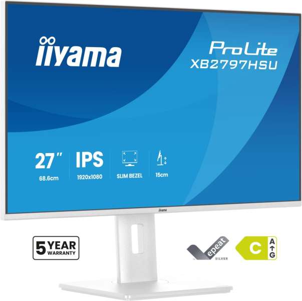 iiyama 27" ProLite XB2797HSU-W1 IPS LED
