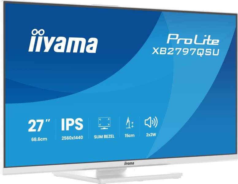 iiyama 27" ProLite XB2797QSU-W1 IPS LED