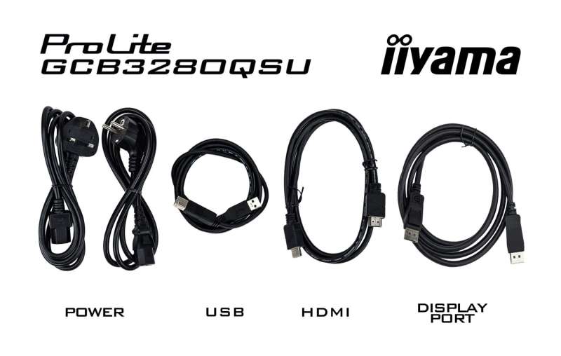 iiyama 31,5" G-Master GCB3280QSU-B2 LED Curved