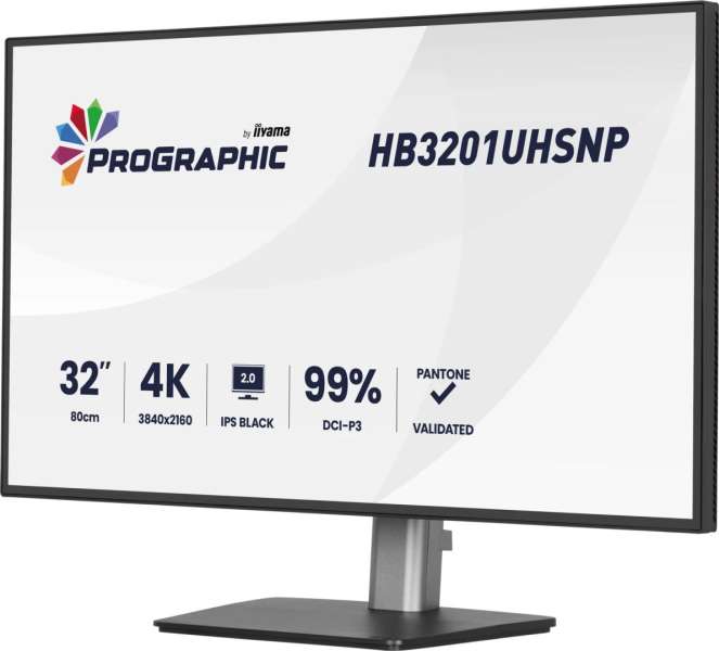iiyama 31,5" ProGraphic HB3201UHSNP-B1 IPS LED