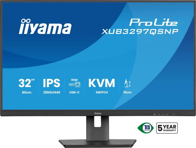 iiyama 32" ProLite XUB3297QSNP-B1 IPS LED