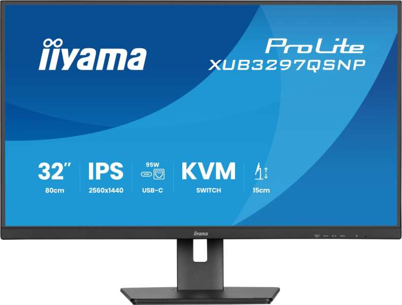 iiyama 32" ProLite XUB3297QSNP-B1 IPS LED