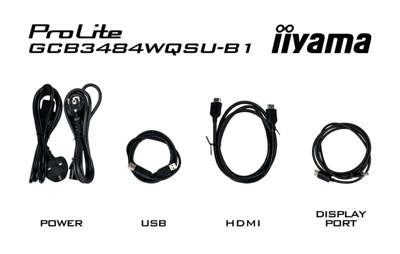 iiyama 34" G-Master GCB3484WQSU-B1 LED Curved