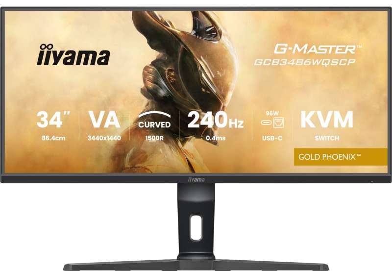 iiyama 34" G-Master GCB3486WQSCP-B1 LED Curved