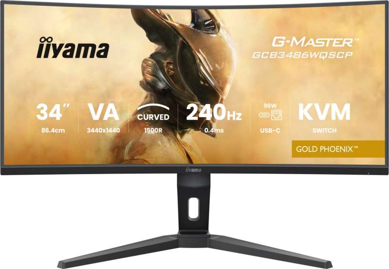 iiyama 34" G-Master GCB3486WQSCP-B1 LED Curved