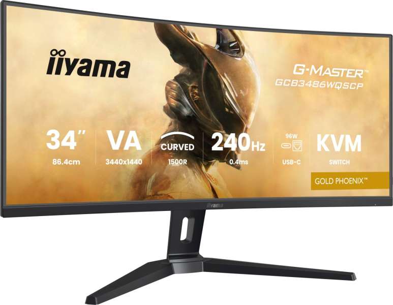 iiyama 34" G-Master GCB3486WQSCP-B1 LED Curved