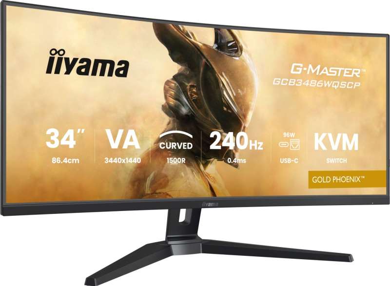 iiyama 34" G-Master GCB3486WQSCP-B1 LED Curved