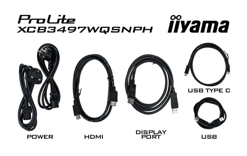 iiyama 34" ProLite XCB3497WQSNPH-B1 LED Curved