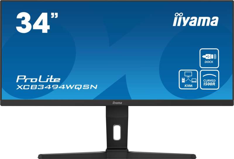 iiyama 34" ProLite XUB3493WQSU-B1 LED Curved