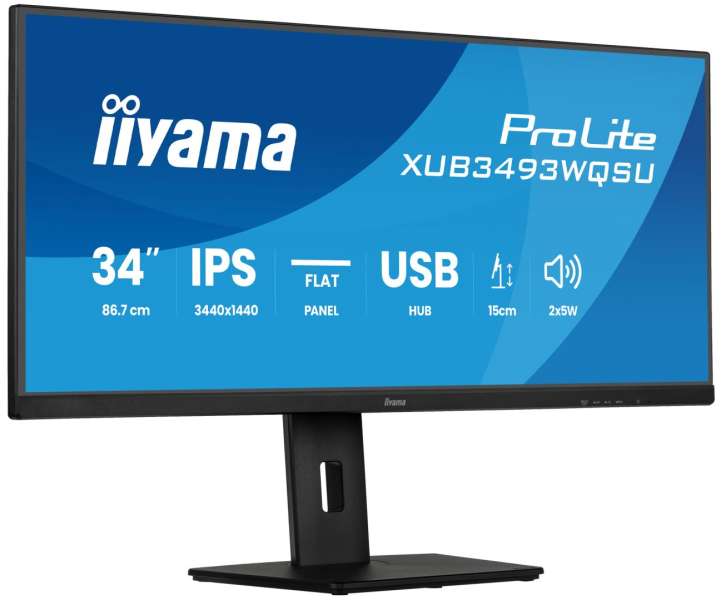 iiyama 34" ProLite XUB3493WQSU-B6 IPS LED