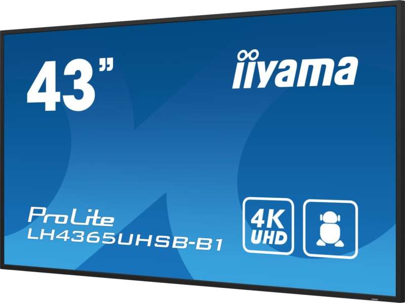iiyama 42,5" ProLite LH4365UHSB-B1 IPS LED