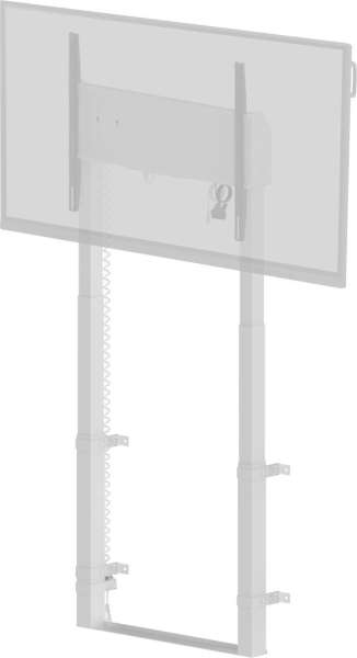 iiyama MD-WLIFT2031-W1 Single column electric floor lift for monitors up to 55"-98" Grey