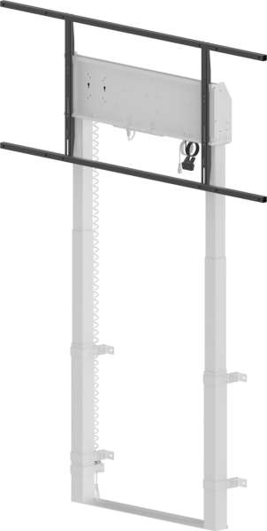 iiyama MD-WLIFT2031-W1 Single column electric floor lift for monitors up to 55"-98" Grey
