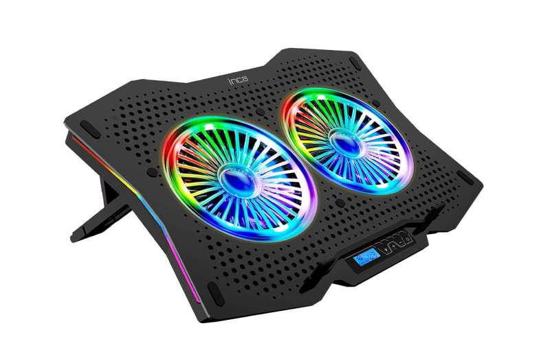 INCA INC-606TGS Gaming Notebook Hűtő Black
