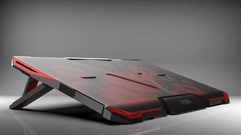 INCA INC-611GMS Gaming Notebook Hűtő Black