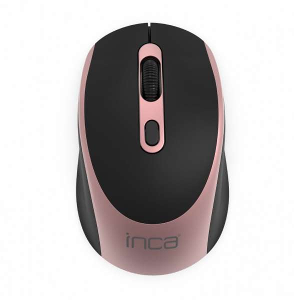 INCA IWM-211RG Wireless mouse Black/Pink