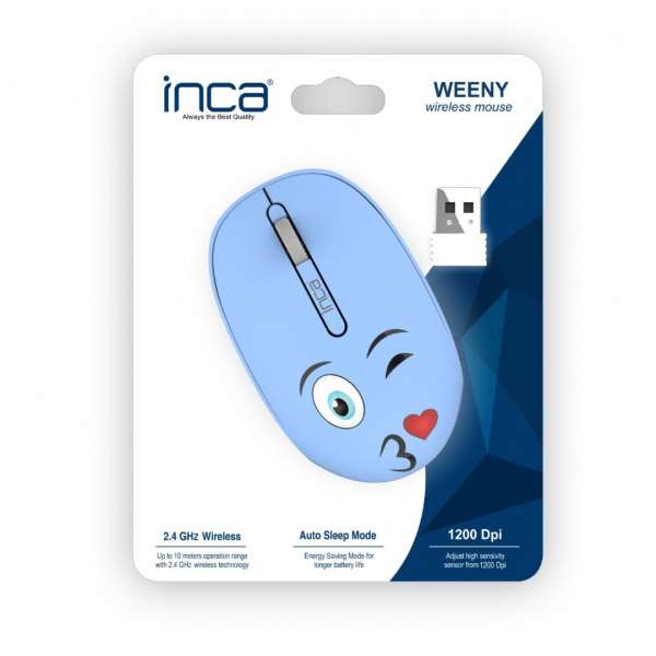 INCA IWM-245RM Wireless Mouse Blue