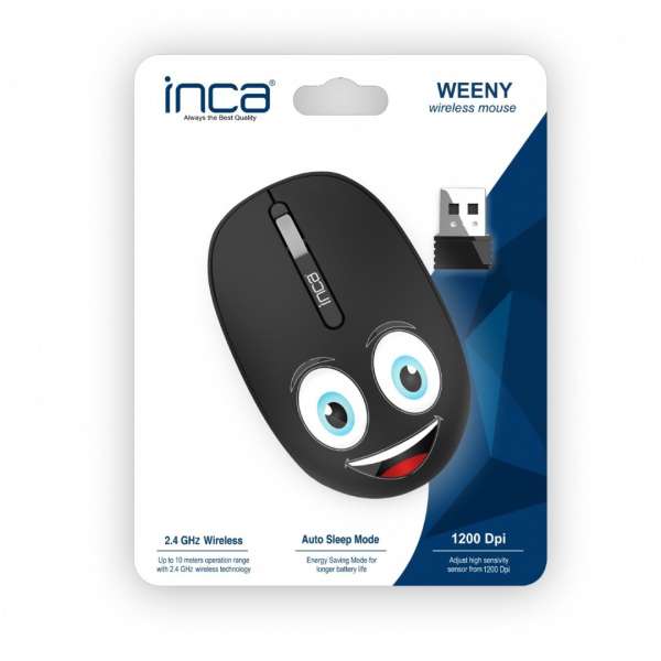 INCA IWM-245RS Wireless Mouse Black