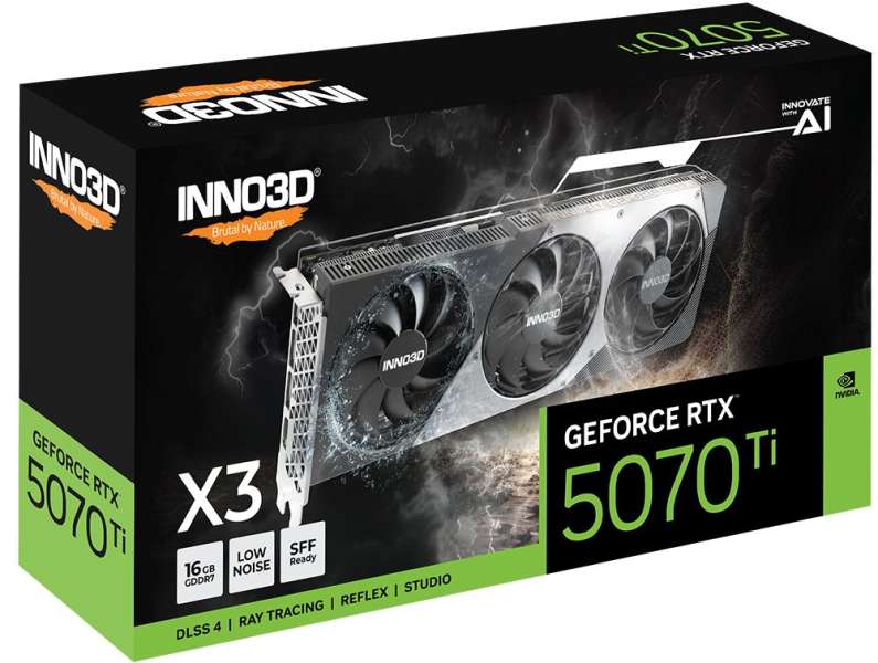 Inno3D GeForce RTX5070 Ti 16GB GDDR7 X3
