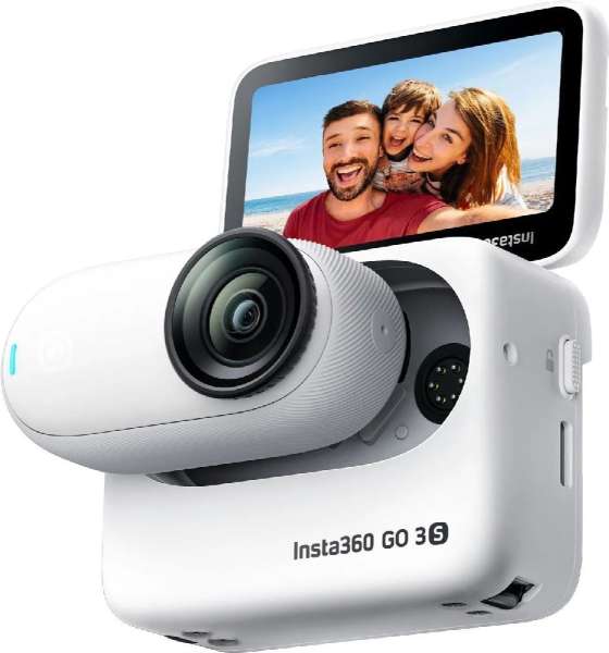 Insta360 GO 3S Action Camera 128GB Arctic White