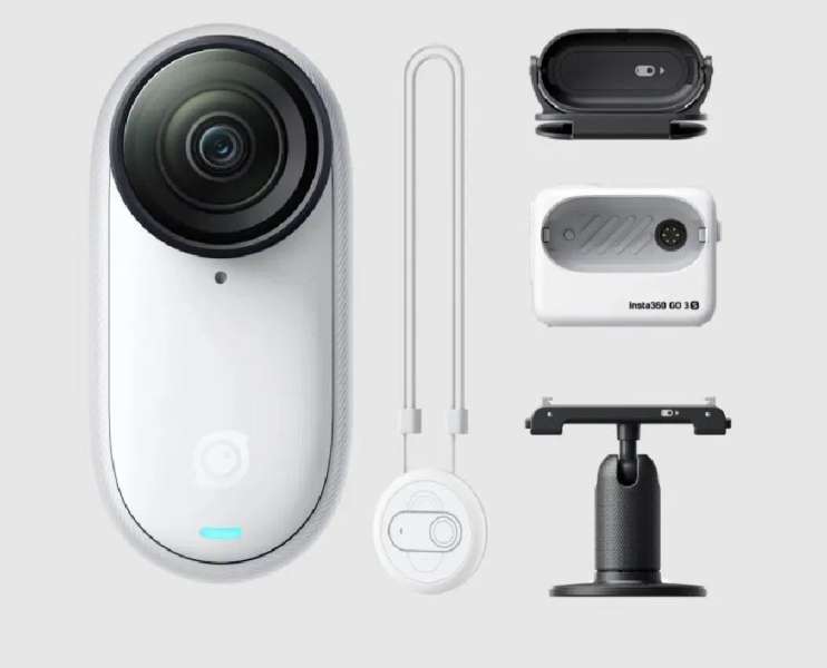Insta360 GO 3S Action Camera 128GB Arctic White