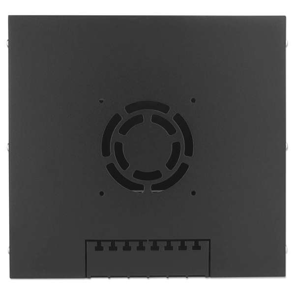 Intellinet 10" 6U Falra szerelhető Rackszekrény Black