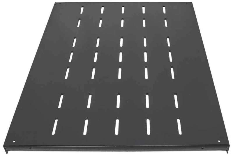 Intellinet 19" Fixed Shelf (1U, 600 mm Depth) Black