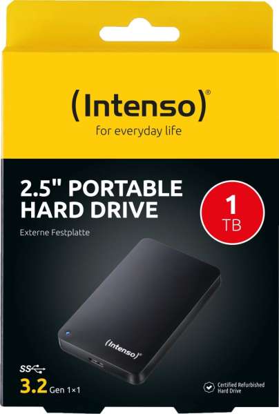 Intenso 1TB 2,5" USB3.2 Black