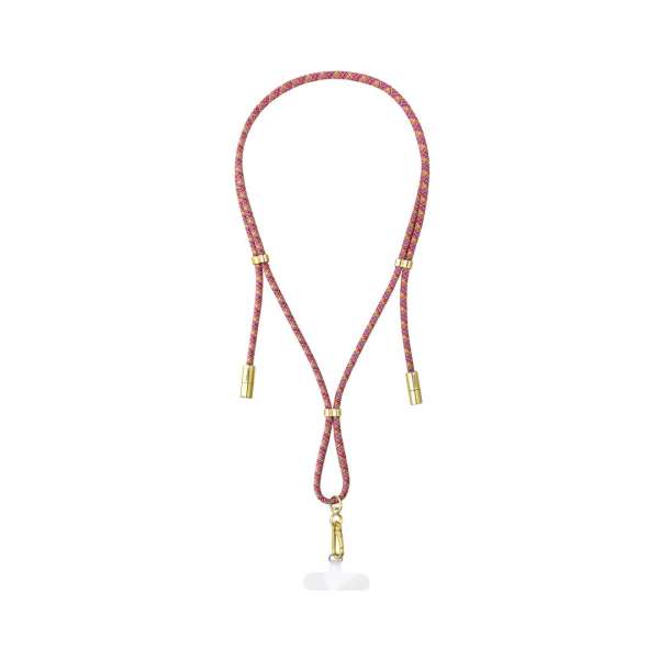 Intenso Cell Phone Charging Lanyard Cable 1,65m Neon Mix