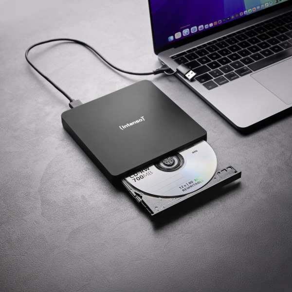 Intenso EOD 400D Slim DVD-Writer Black BOX