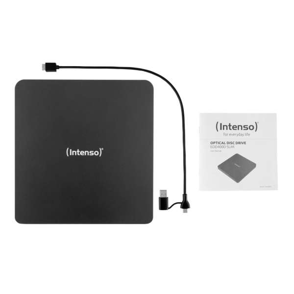 Intenso EOD 400D Slim DVD-Writer Black BOX