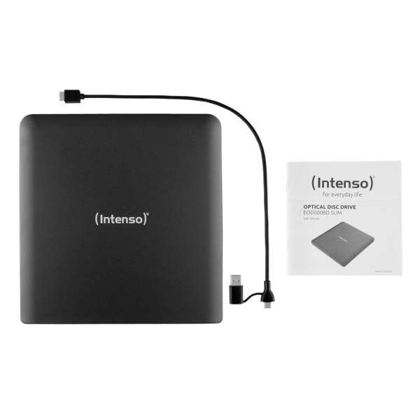 Intenso EOD 500BD Slim Blu-ray-Writer Black BOX