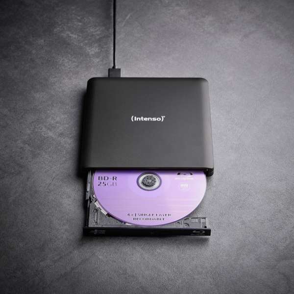 Intenso EOD 500BD Slim Blu-ray-Writer Black BOX