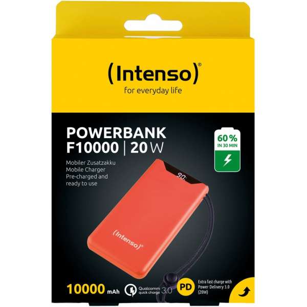 Intenso F10000 10000mAh Powerbank Orange
