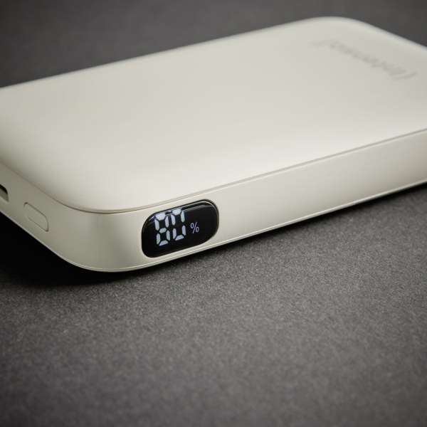 Intenso S10000 10000mAh + Integriertes USB-C PowerBank Beige