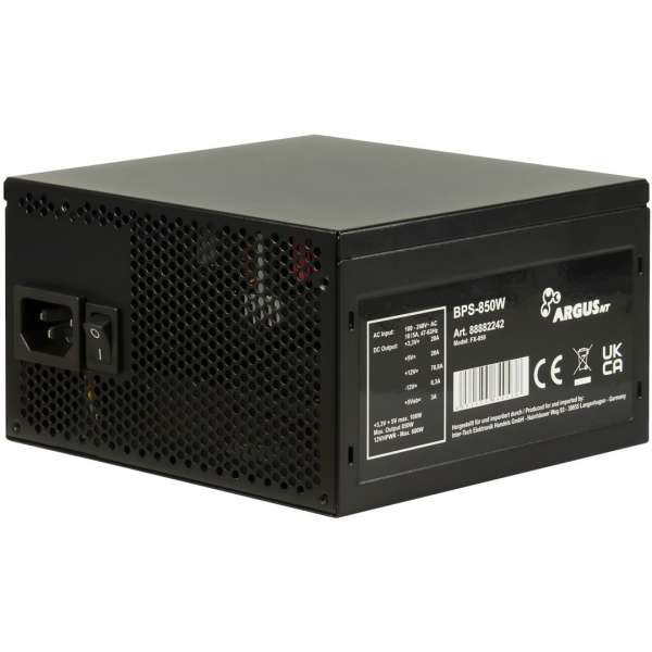 Inter-Tech 850W 80+ Bronze ArgusNT BPS-850
